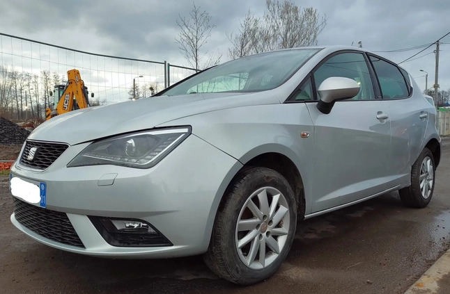 Seat Ibiza cena 10798 przebieg: 115559, rok produkcji 2013 z Ząbki małe 742